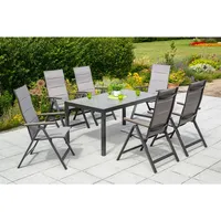 Merxx Trivero Set 7-tlg. Diamantbraun