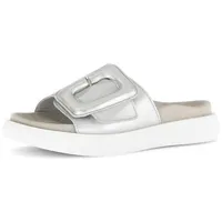 Gabor Damen Pantolette silberfarben 41 EU