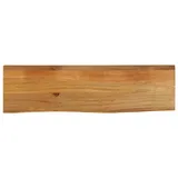 vidaXL Tischplatte Holzplatte mit Baumkante 100 x 20 x 2,5 cm