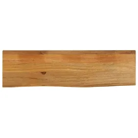 vidaXL Tischplatte Holzplatte mit Baumkante 100 x 20 x 2,5 cm