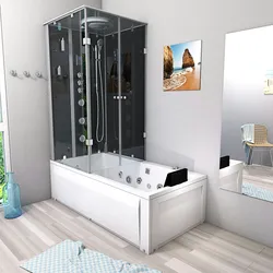 Whirlpool Wanne Duschtempel Dusche Duschkabine K05-R33-WP 90x180 cm ohne 2K Scheiben Versiegelung