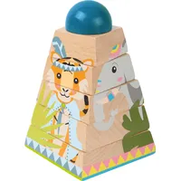 Small Foot Company Würfelpuzzle-Turm Jungle
