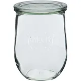 Weck Rundrandglas Tulpe 1,0l 4er Pack