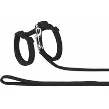 Nobby Katzengeschirr Nylon Schwarz 27 - 47 cm