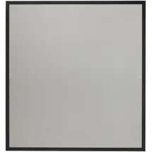 hecht International Fliegengitter mit Aluminiumrahmen 130 x 150 cm Anthrazit