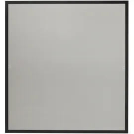 hecht International Fliegengitter mit Aluminiumrahmen 130 x 150 cm Anthrazit