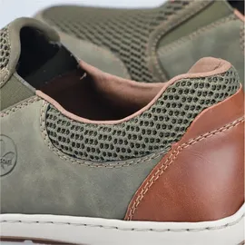 Rieker Slipper in moor/vert/amaretto | Gr.: 43