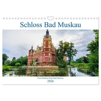 Calvendo Schloss Bad Muskau (Wandkalender 2026 DIN A4 quer),