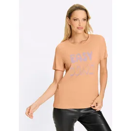 Heine T-Shirt in apricot, | Gr.: 44