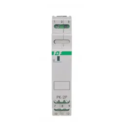 Elektromagnetische Relais PK-2P/230V Schaltkontakte F&F 5526