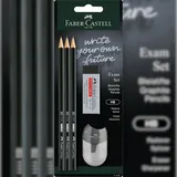 Faber-Castell Bleistift 1111 Exam Set BK 3 St. Schwarz
