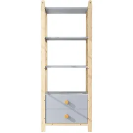 stilvora Bücherregal 70 x 44 x 180 cm Blau