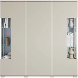 OTTO home Highboard 135 x 134 x 39,5 cm Beige