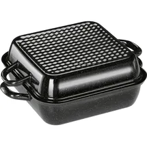 RIESS Classic Bratpfanne 26 x 26 cm mit Deckel