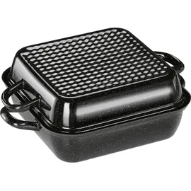 RIESS Classic Bratpfanne 26 x 26 cm mit Deckel