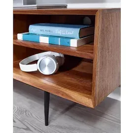 Wohnling Lowboard, WL6.556 sheesham 123,0 x 35,0 x 42,0 cm, 1 St.