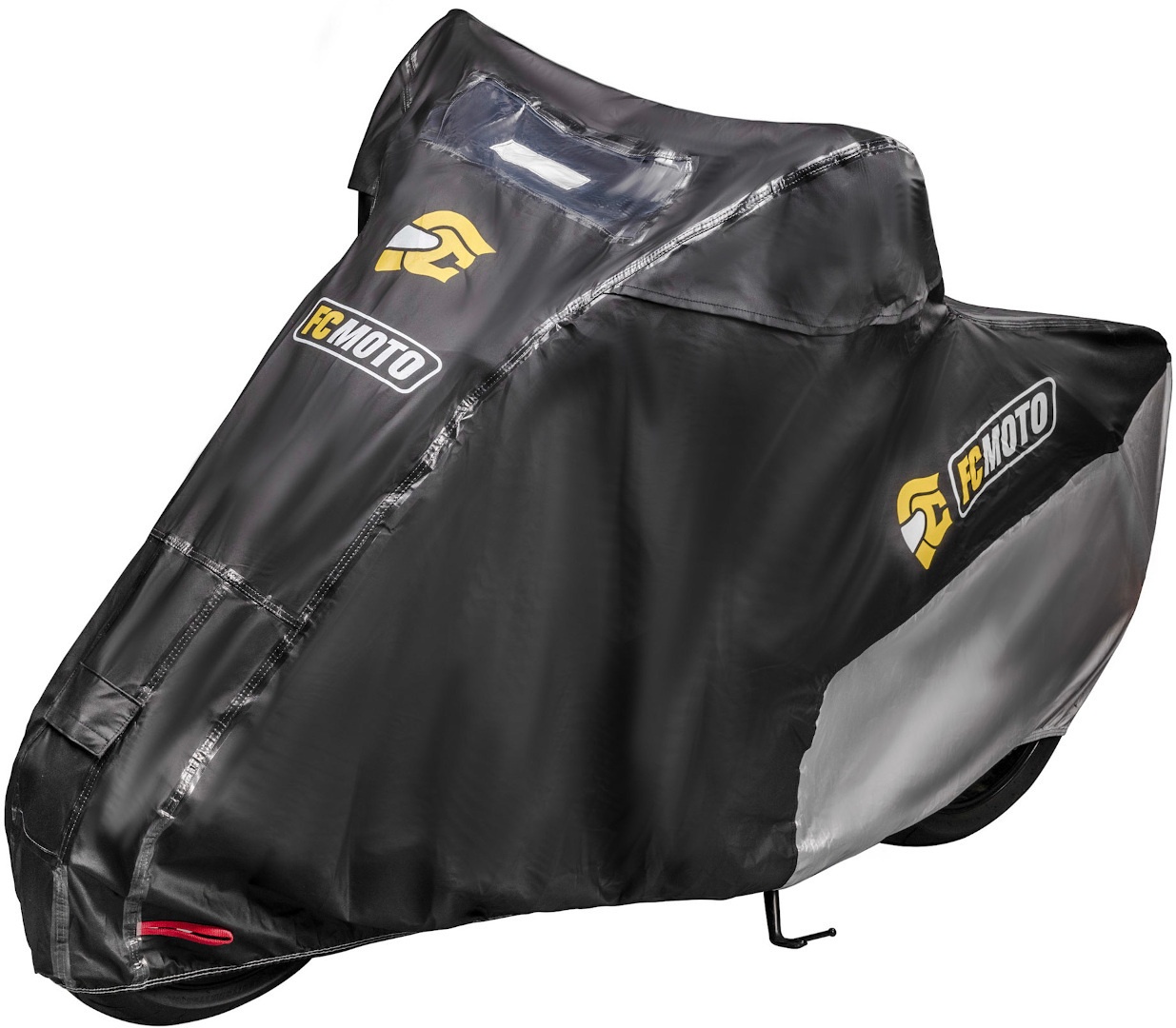 FC-Moto Premium Motorhoes, zwart, S