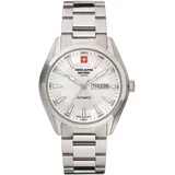 Swiss Alpine Military by Grovana Herrenuhr mit Edelstahlband ETA 2836-2 Automatik Saphirglas 10 ATM DayDate 7090.2132SAM