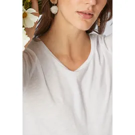 richroyal Rich & Royal Damen, Shirt SLUB Kurzarm Weiss (10), M - M