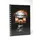 Adina Premium Collegeblock Kollegblock "Totenkopf" A5 dotted (gepunktet) 80 Blat