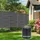 Hanse Sichtschutzstreifen 35 m x 19 cm Anthrazit PVC
