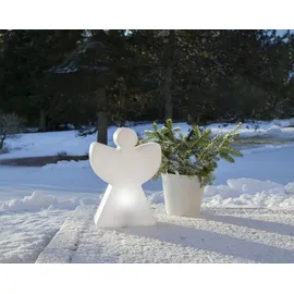 star trading deutschland gmbh Deko-Engel 'Angel', weiß, 40x55 cm, für E27