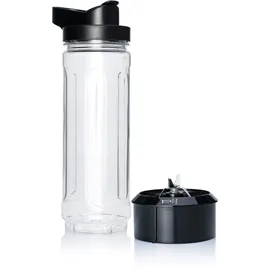 Wilfa 2Go Flasche mit Messer WX-2GO schwarz