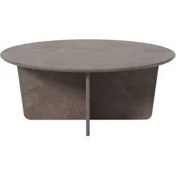 Fredericia Tableau Couchtisch, Ø 100 cm, dark atlantico limestone