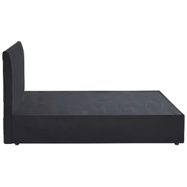 Atlantic Home Collection Boxbett "Alva, wahlweise mit Matratze", schwarz, B:120cm L:211cm, ATLANTIC HOME COLLECTION, Komplettbetten, wahlweise mit Matratze und Topper, Topseller