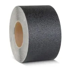 Moravia Antirutsch-Belag schwarz verformbar selbstklebend Rolle 100 mm x 18,3 m