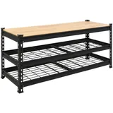 Trutzholm Schuhregal 115 x 54 x 40 cm höhenverstellbar Sitzbank schwarz