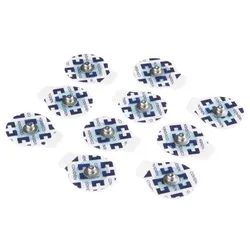 Einweg-Oberflächen-EMG/ECG/EKG-Elektroden, 24 mm, 10er Pack