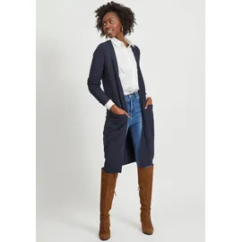 VILA VIRIL Longstrickjacke Blau XL