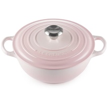 Le Creuset Signature La Marmite Bräter 24 cm shell pink