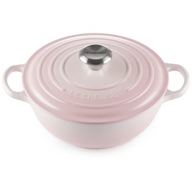 Le Creuset Signature La Marmite Bräter 24 cm shell pink