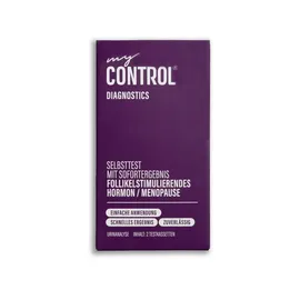 my control Diagnostics Selbsttest mit Sofortergebnis Menopause Test - FSH/Menopause - Einfaches Teste für Zuhause