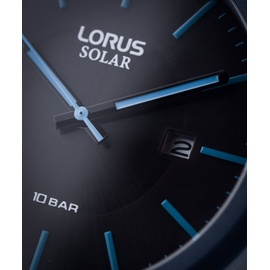 Lorus Herren Analog Quarz Uhr mit Silikon Armband RX305AX9