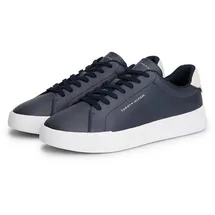 Tommy Hilfiger Weißer Sneaker mit Kontrastsohle, Größe 43