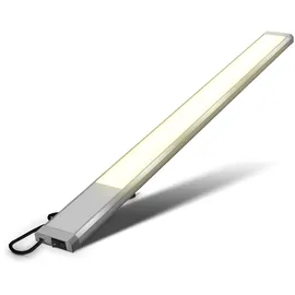 B.K.Licht LED Unterbauleuchte silber-titan, LED/10W