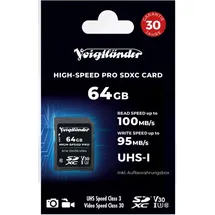 Voigtländer Prof. High-Speed SDXC UHS-I,