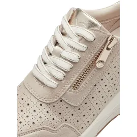 Marco Tozzi Wedge Sneaker Damen Gold 40