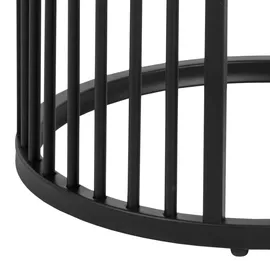 Actona Nachtschrank Strington 35 x 35 x 65 cm Schwarz