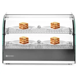 HENDI Warmhaltevitrine doppelt,