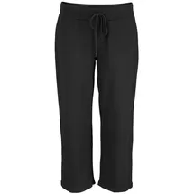 Beachtime 7/8-Strandhose Wide-Leg Schwarz 40/42