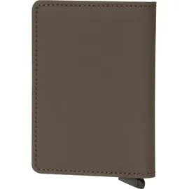 Secrid Slimwallet Matte Kartenetui truffle