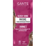 Sante Naturkosmetik Glossy Shine 1 Min Wonder Mask 20 ml