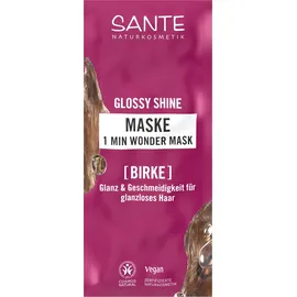 Sante Naturkosmetik Glossy Shine 1 Min Wonder Mask 20 ml