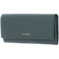 Coccinelle Metallic Soft Wallet E2MW511001 kale green