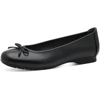 Jana Damen 8-22163-41 Ballerina, Schwarz, 37 EU