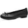 Jana Damen 8-22163-41 Ballerina, Schwarz, 37 EU
